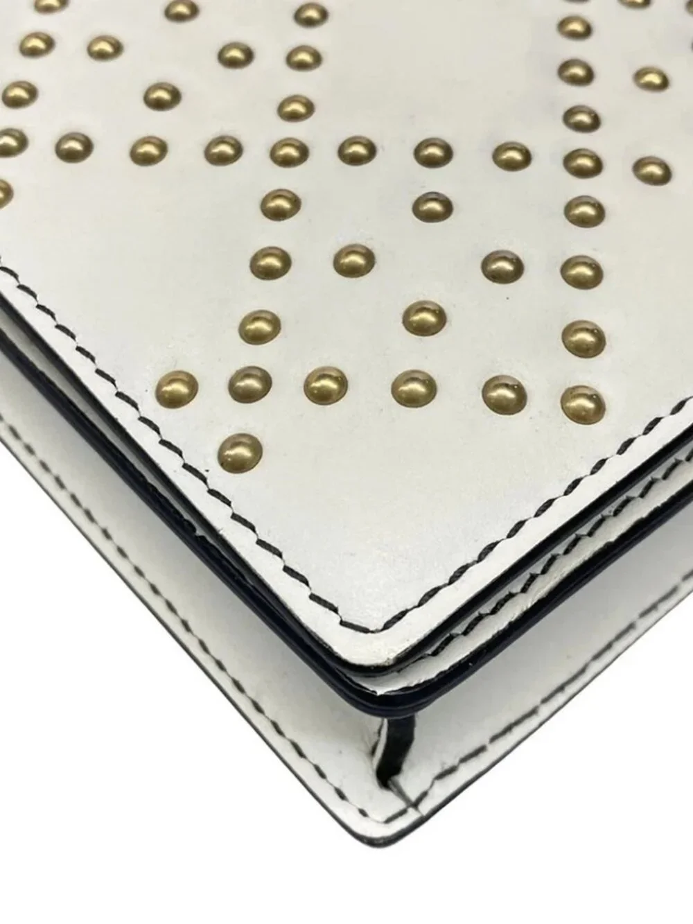 DIOR/ChristianDior White Leather Other Style Wallet